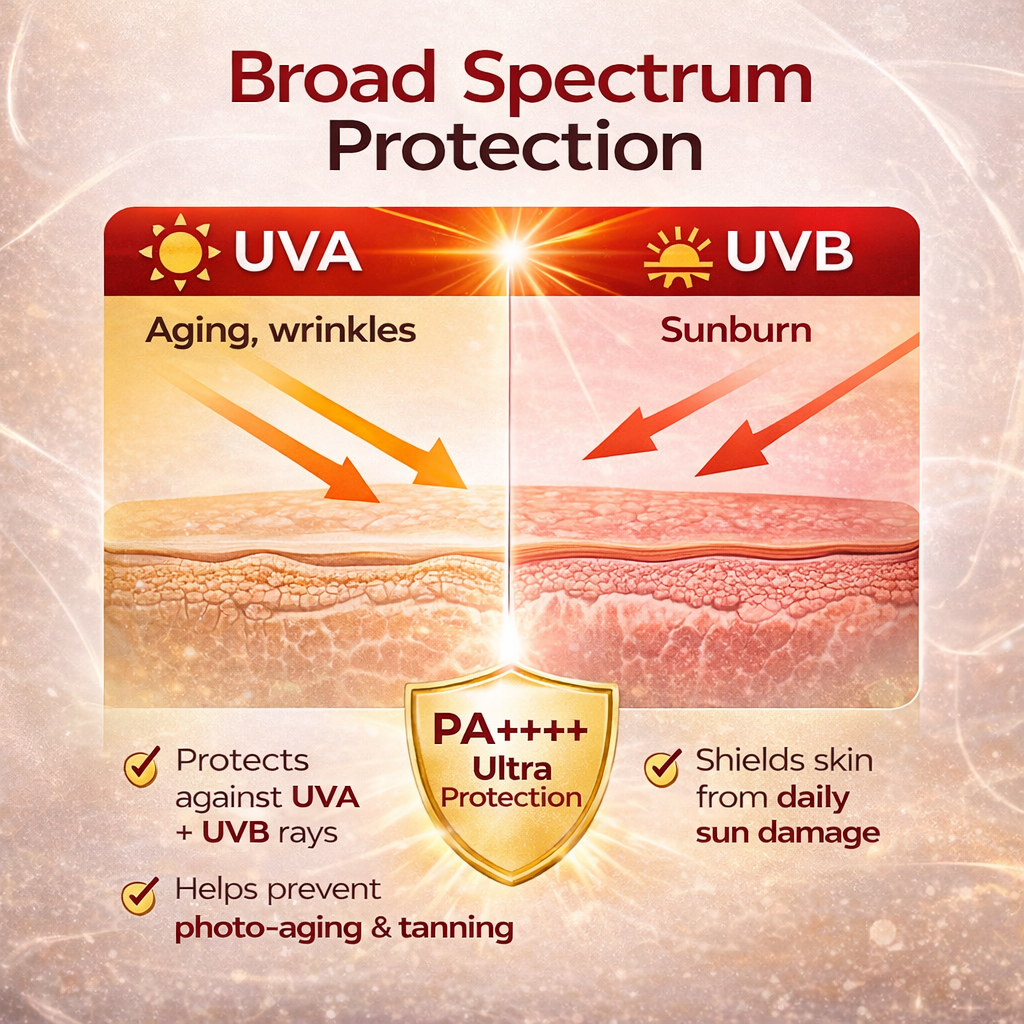 Tan, Dark Spots & Sun Damage Protection | SPF 50+ PA++++ Sunscreen