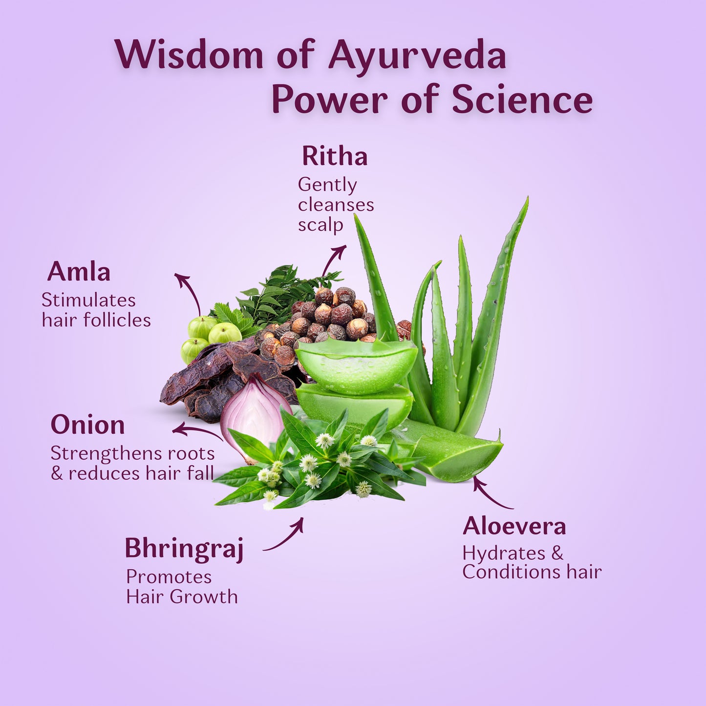 TOPJEC® Onion & Curry Leaves Shampoo – Hair Fall & Dandruff Control