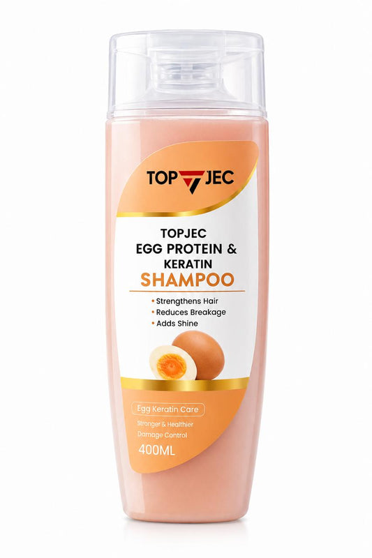 TOPJEC EGG PROTEIN AND KERATIN SHAMPOO