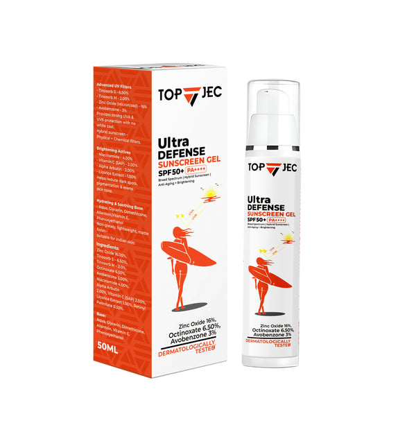 Topjec® SPF 50+ PA++++ Ultra Defense Sunscreen
