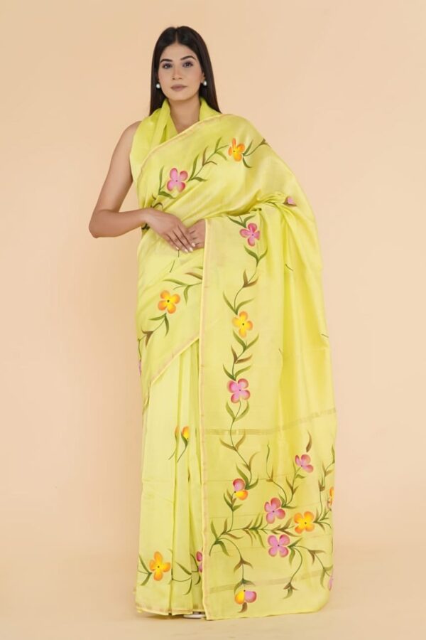 Designer Organza Silk Sarees