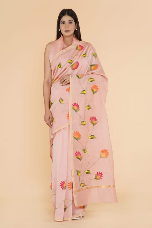 Designer Organza Silk Sarees - Image 5