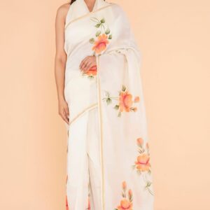 Designer Organza Silk Sarees