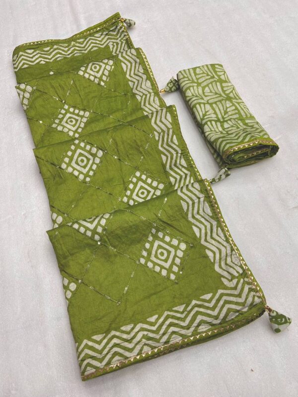 Designer Batik Sarees - Image 5