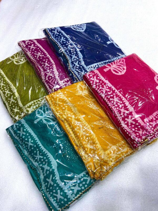 Designer Batik Print Sequence Star - Image 10