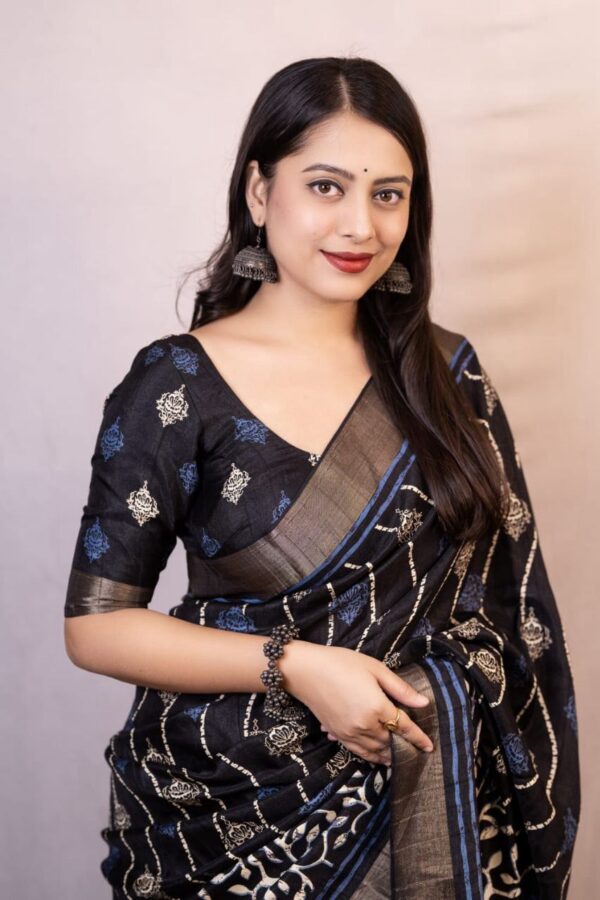 Designer Handloom Sarees - Image 8
