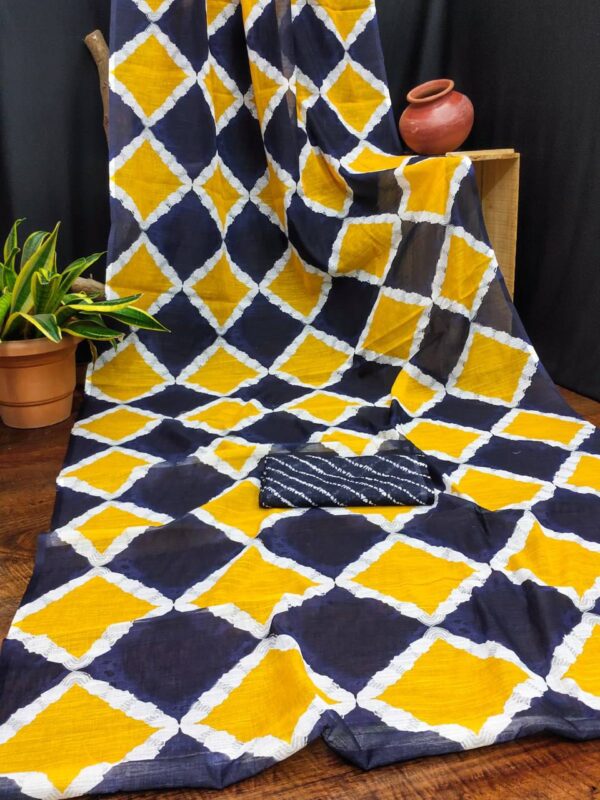 Designer Linen Sarees - Image 4