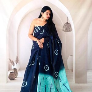 Designer Linen Sarees