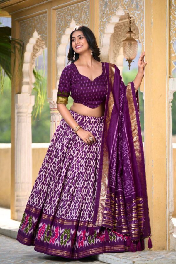 Printed Lehenga Choli - Image 3
