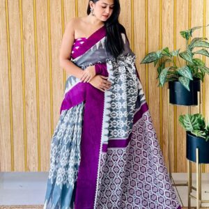 Designer Chic Linen Sarees