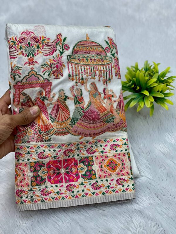 Designer Rajwadi Sarees - Image 16
