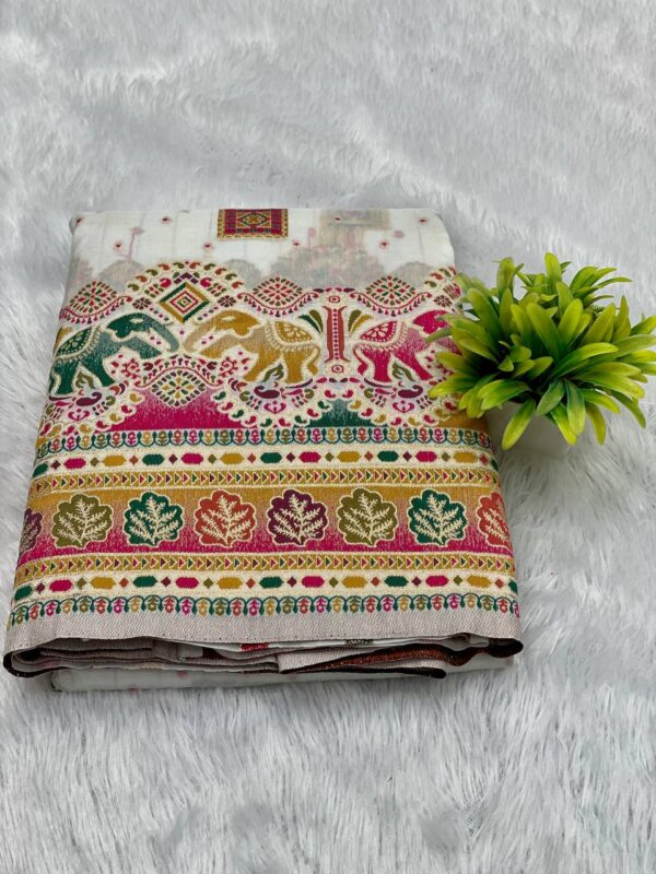Designer Rajwadi Sarees - Image 7