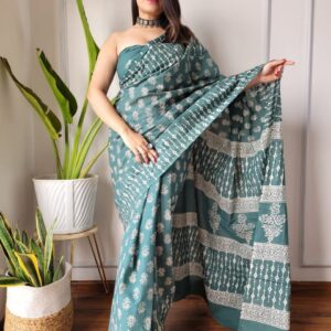 Designer Chic Linen Sarees