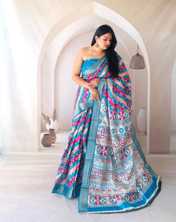 Designer Handloom Sarees - Image 3