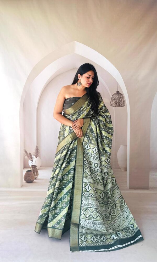 Designer Handloom Sarees - Image 4