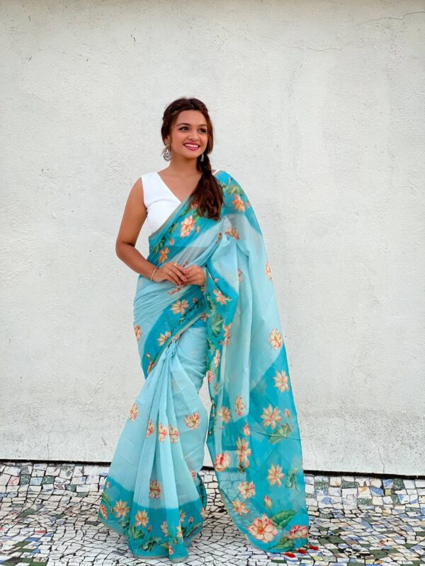 Designer Pichwai Sarees - Image 3