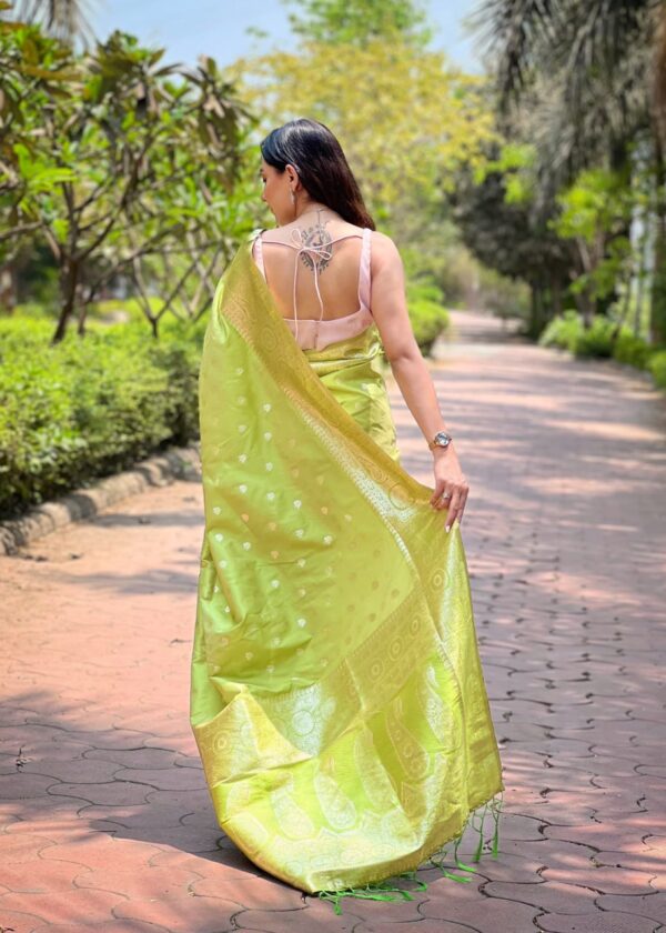 Designer Banarasi Silk Sarees - Image 5
