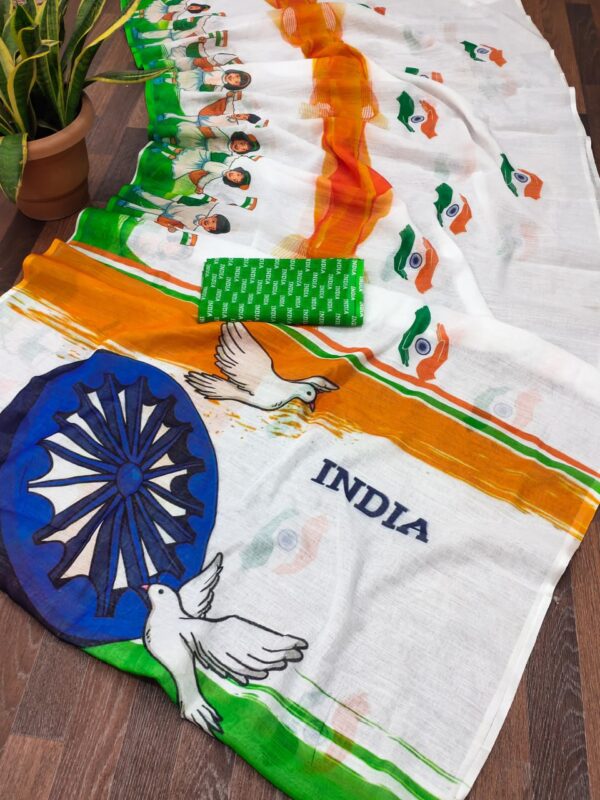 Designer Tiranga Sarees