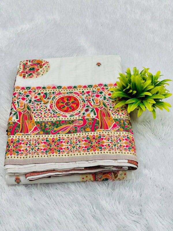 Designer Rajwadi Sarees - Image 5