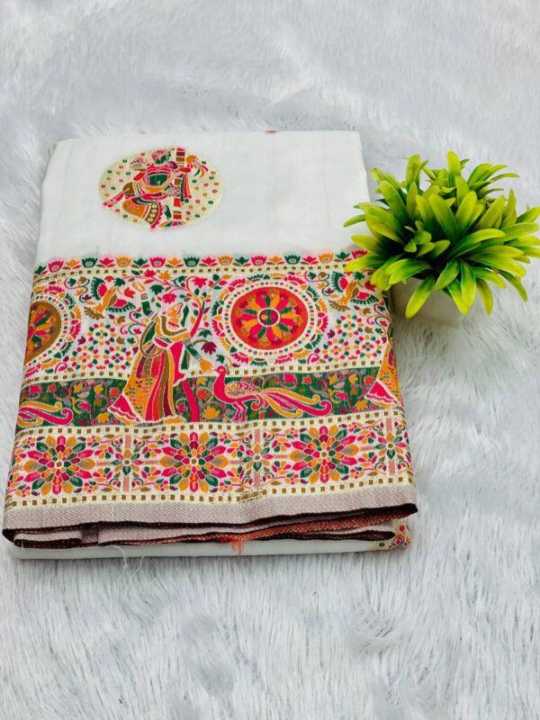 Designer Rajwadi Sarees - Image 2