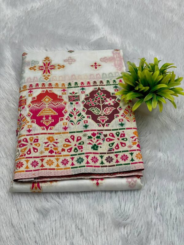Designer Rajwadi Sarees - Image 3